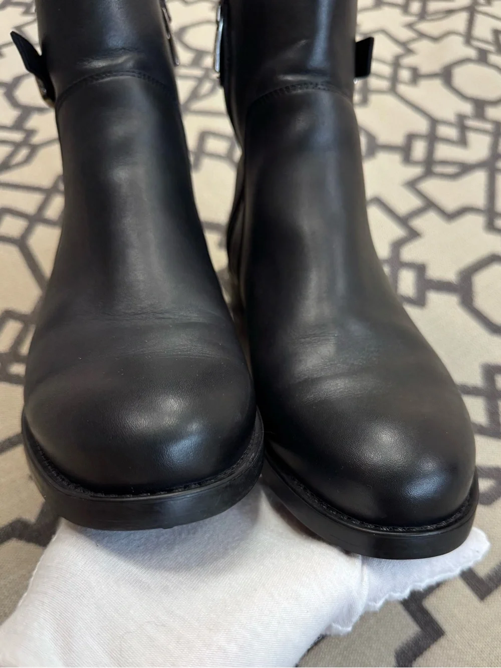 La Canadienne Shelby Black Waterproof Leather Ankle Boots Women’s US 8.5 M